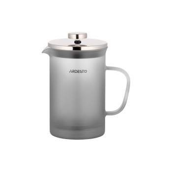 Матовий френч-прес 800мл Ardesto Fresh Grey Матовий френч-прес 800мл Ardesto Fresh Grey