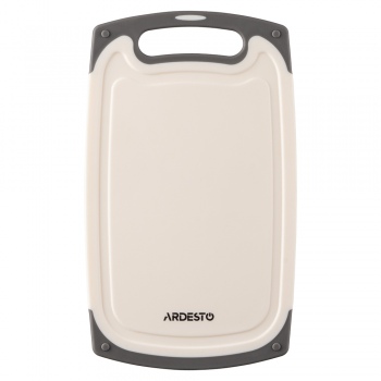 Дошка кухонна ARDESTO Gemini, 25х15х0.8см, пластик, білий Дошка кухонна ARDESTO Gemini, 25х15х0.8см, пластик, білий