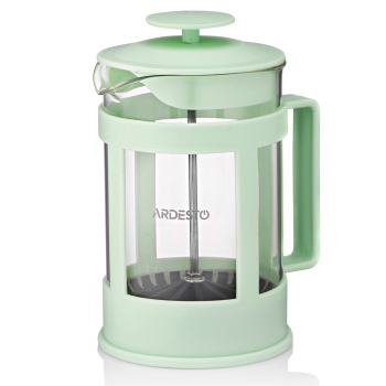 Френч-прес 800мл Ardesto Fresh Green Френч-прес 800мл Ardesto Fresh Green