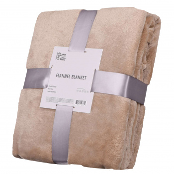 Плед Ardesto Flannel, 160х200см, 100% поліестер, бежевий Плед Ardesto Flannel, 160х200см, 100% поліестер, бежевий