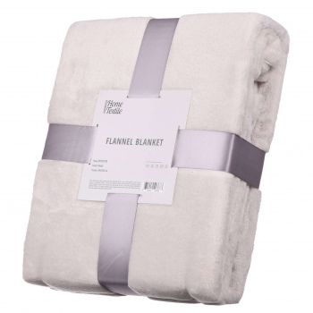 Плед Ardesto Flannel, 160х200см, 100% поліестер, айворі Плед Ardesto Flannel, 160х200см, 100% поліестер, айворі