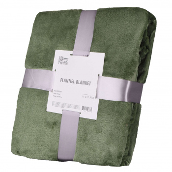 Плед ARDESTO Flannel, 160х200см, 100% поліестер, зелений Плед ARDESTO Flannel, 160х200см, 100% поліестер, зелений