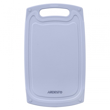 Дошка кухонна Ardesto Gemini, 40х24.5х0.9см, пластик, сірий Дошка кухонна Ardesto Gemini, 40х24.5х0.9см, пластик, сірий