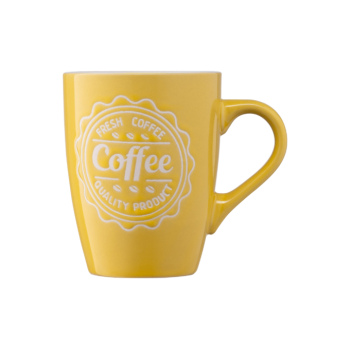 Керамічна чашка 330мл ARDESTO Yellow Coffe Керамічна чашка 330мл ARDESTO Yellow Coffe