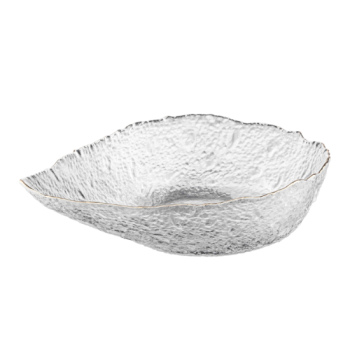 Салатник ARDESTO Leaf, 21.5см, скло, прозорий
