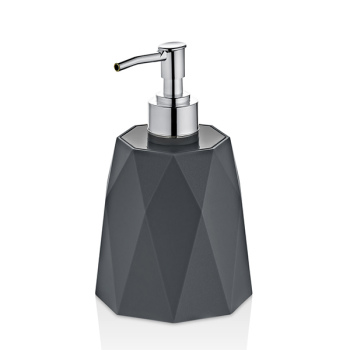 Дозатор для рідкого мила EmayHome Diamond сірий арт.EH-430
