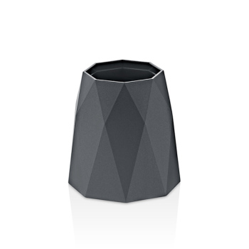 Стакан для зубних щіток EmayHome Diamond сірий