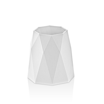 Стакан для зубних щіток EmayHome Diamond білий