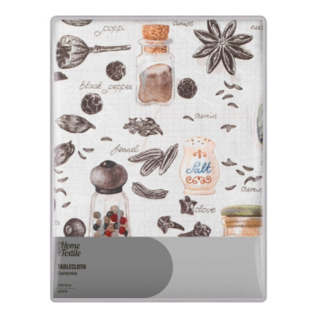 Скатертина Ardesto Spice 120х140см, 90% поліестер, 10% бавовна Скатертина Ardesto Spice 120х140см, 90% поліестер, 10% бавовна