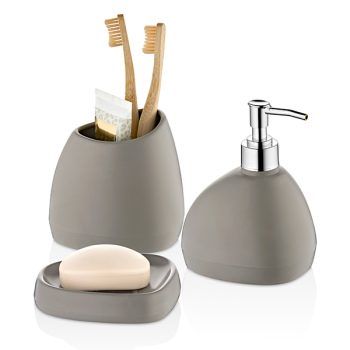 Набір для ванної кімнати 3в1 EmayHome Beige Petra