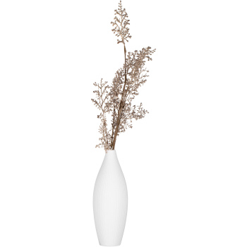 Порцелянова ваза 7*23см Ardesto White Siena
