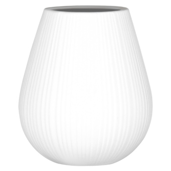 Порцелянова ваза 12,5*14см Ardesto White Olbia