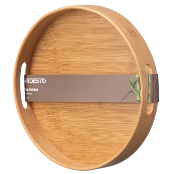 ARDESTO Таця Midori, 30х5см, бамбук, кругла AR1430BR ARDESTO Таця Midori, 30х5см, бамбук, кругла AR1430BR