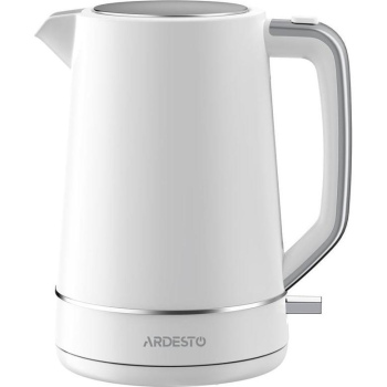 Електрочайник ARDESTO Timeless Elegance, 1.7л, Otter, пластик, білий матовий Електрочайник ARDESTO Timeless Elegance, 1.7л, Otter, пластик, білий матовий