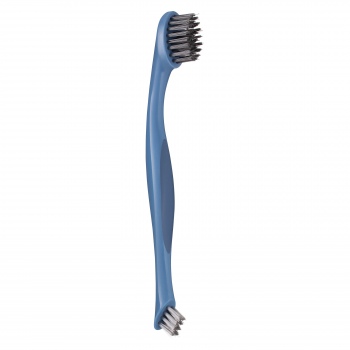 Щітка для миття посуду 2 в 1 ARDESTO Solid 27х6см, пластик, блакитний