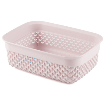 Корзина для зберігання UCSAN DROP Pink 1,1л