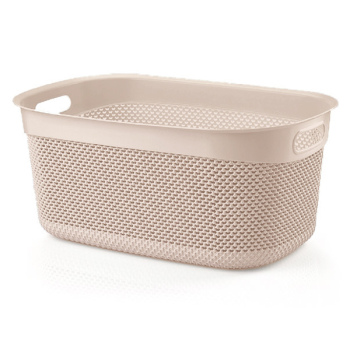 Корзина UCSAN DROP Creamy 27л