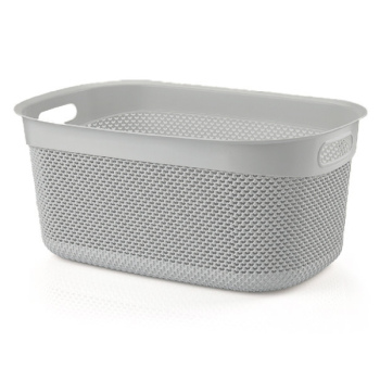 Корзина UCSAN DROP White-Grey 27л