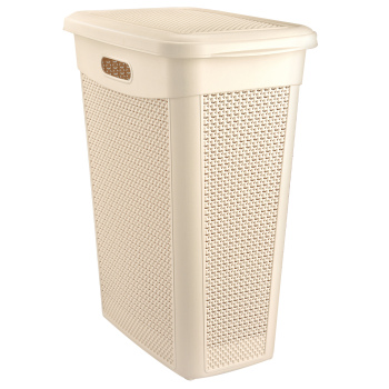 Корзина для білизни UCSAN KNIT Creamy 43л