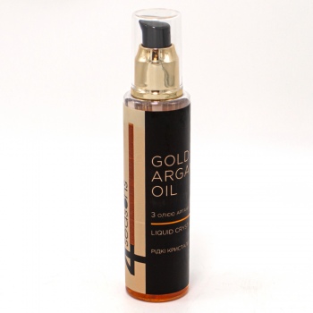 Рідкі кристали 4SEASONS Gold Argsan Oil для пошкодженого волосся, 100 мл Рідкі кристали 4SEASONS Gold Argsan Oil для пошкодженого волосся, 100 мл