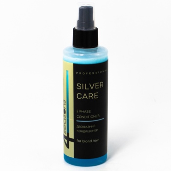 Кондиціонер 4SEASONS Двохфазний Silver Care для блондованого волосся, 200 мл Кондиціонер 4SEASONS Двохфазний Silver Care для блондованого волосся, 200 мл