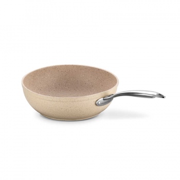 Сковорідка без кришки WOK 28 см Korkmaz Granita Alu (A1267) Сковорідка без кришки WOK 28 см Korkmaz Granita Alu (A1267)