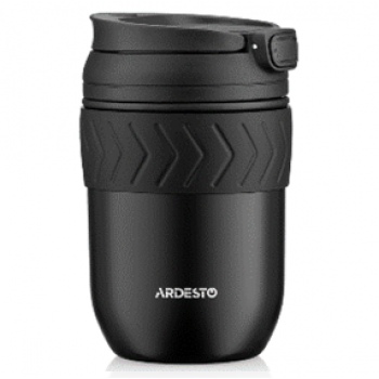 Чорний термокухоль 400мл Ardesto Cosy Чорний термокухоль 400мл Ardesto Cosy