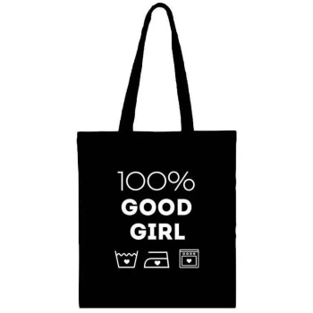Сумка-шопер Good girl 35*40см габардин чорний (10шт/уп) Сумка-шопер Good girl 35*40см габардин чорний (10шт/уп)