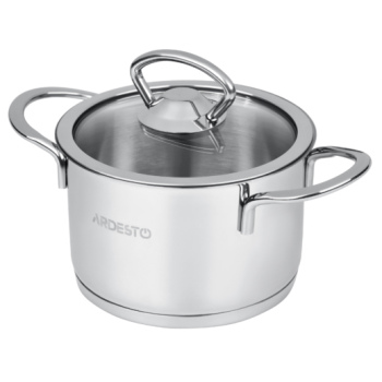 Каструля зі скляною кришкою Ardesto Luna 0.9л AR0609S Каструля зі скляною кришкою Ardesto Luna 0.9л AR0609S
