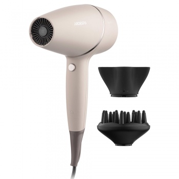 Фен Ardesto Pearl Cream HD-Y701PERL, 1750-2100Вт, 3 швидкості, 3 темп.режими, бежевий Фен Ardesto Pearl Cream HD-Y701PERL, 1750-2100Вт, 3 швидкості, 3 темп.режими, бежевий