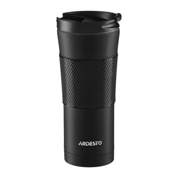 Термокухоль ARDESTO To Go, 450мл, нержавіюча сталь, чорний Термокухоль ARDESTO To Go, 450мл, нержавіюча сталь, чорний