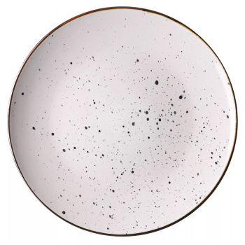 Обідня тарілка Ardesto Bagheria Bright white 26см AR2926WGC