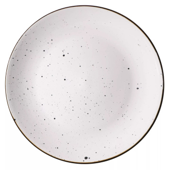 Десертна тарілка Ardesto Bagheria Bright white 19см AR2919WGC
