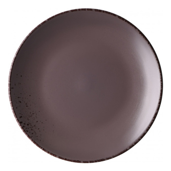 Тарілка обідня Ardesto Lucca Grey brown, 26см, кераміка, коричневий
