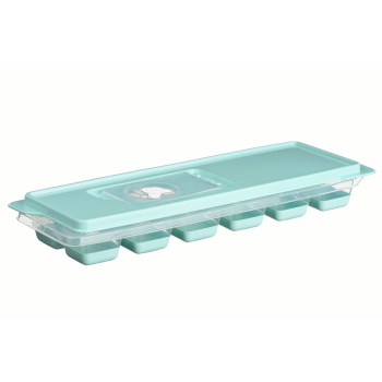 Форма для льоду з кришкою ARDESTO Fresh, 27х9.5х3.8см, силікон, пластик, блакитний Форма для льоду з кришкою ARDESTO Fresh, 27х9.5х3.8см, силікон, пластик, блакитний