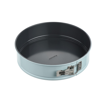 Форма для випікання Ardesto Tasty baking, 24х6,5см, вуглецева сталь, роз'ємна, кругла, сіро-блакитний Форма для випікання Ardesto Tasty baking, 24х6,5см, вуглецева сталь, роз'ємна, кругла, сіро-блакитний