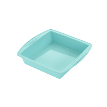 Форма для випікання ARDESTO Tasty baking, 26х25х6см, силікон, прямокутна, блакитний Форма для випікання ARDESTO Tasty baking, 26х25х6см, силікон, прямокутна, блакитний
